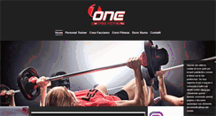 Desktop Screenshot of onefitnesscenter.com